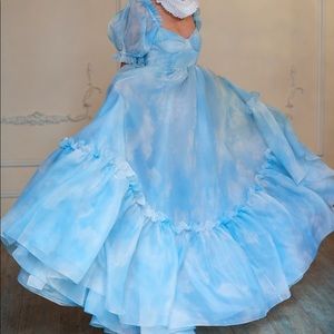 SOLD-Selkie Head in the Clouds Ritz Gown